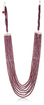 Ruby Seven String Long Necklace